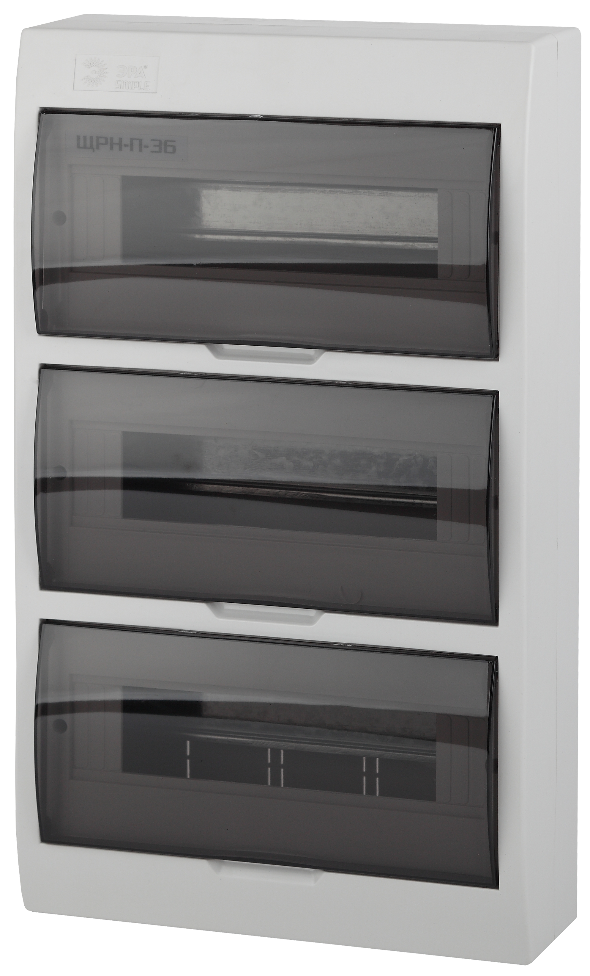 Изображение товара ЭРА SIMPLE ЩРН-П-36: навесной пластиковый корпус IP41 400 В