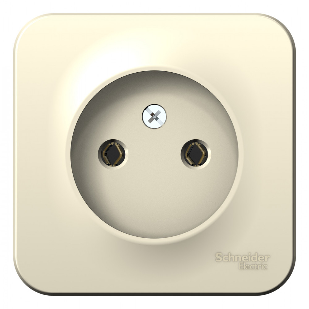 Изображение товара Systeme Electric Blanca наруж Молочная Розетка б/з без шторок 16А, 250В, изолир. пластина