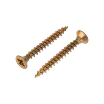 Изображение товара KRANZ Саморез универсальный 4х30, желтый цинк, короб (250 шт./уп.)