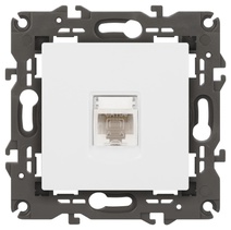 Изображение товара ЭРА Розетка Elegance 14-3107-01 информационная RJ45 IP20 белый