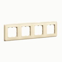 Изображение товара Legrand Cariva DIY рамка 4 поста слоновая кость