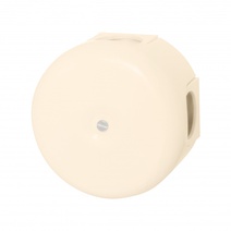 Изображение товара BIRONI Лизетта Пластик Песочное золото Распределительная коробка 78*30мм (4 кабельных ввода в комплекте)