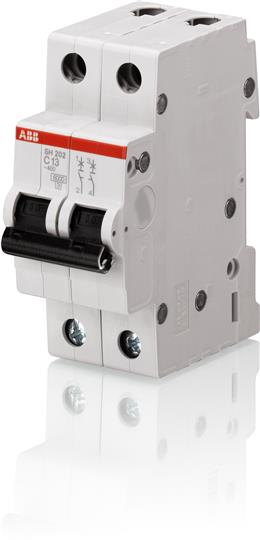 Изображение товара ABB Выключатель автоматический 2-полюсной SH202 C 10, 6kA