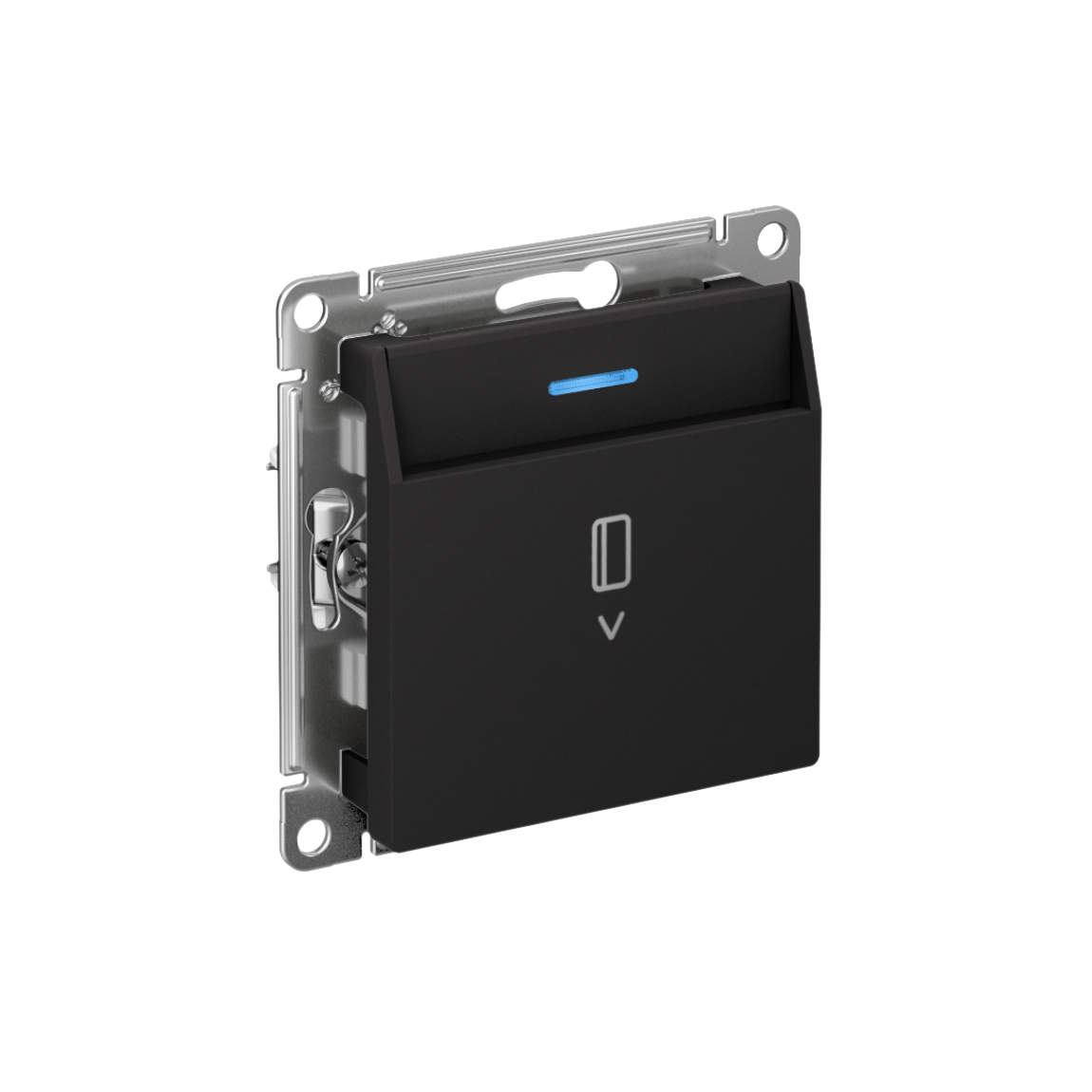 Изображение товара AtlasDesign Карбон карточный выключатель 10 А — гостиничный