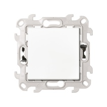 Изображение товара Simon 24 Белый Одноклавишный кнопочный выключатель Push&Go
