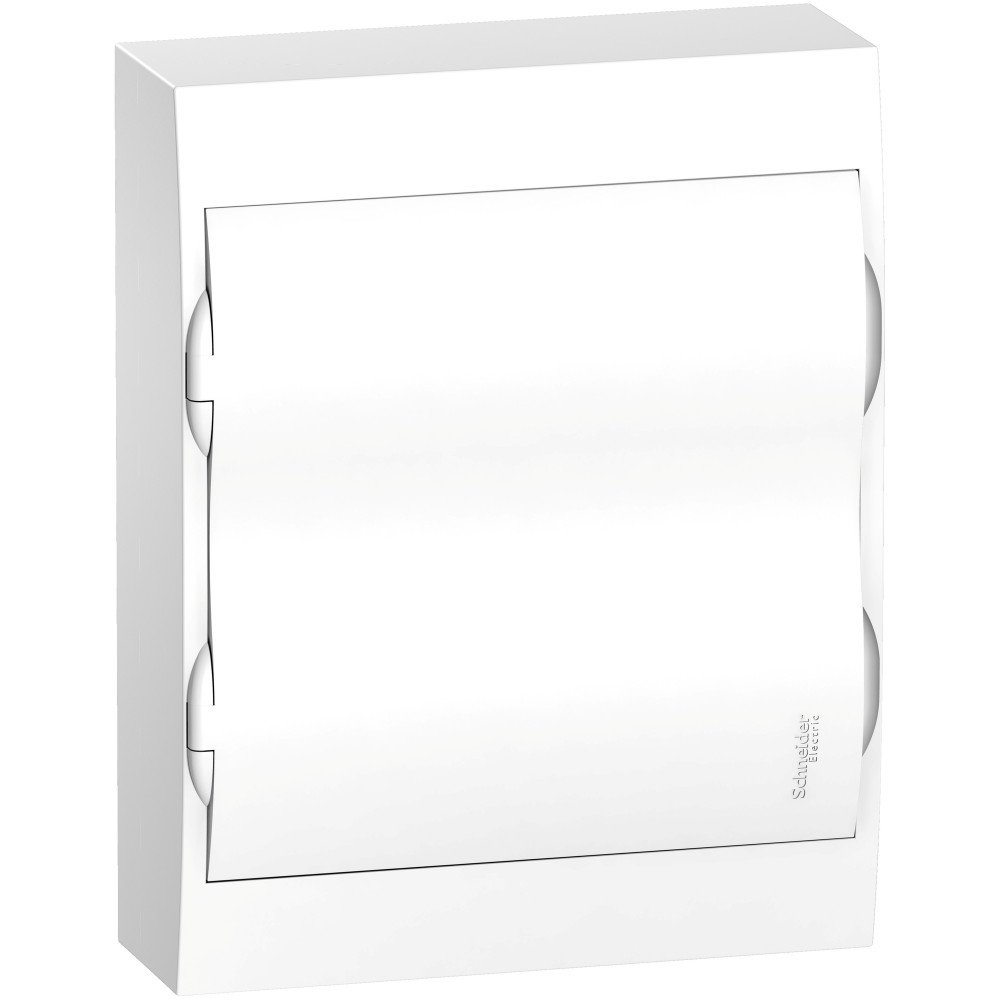 Изображение товара Systeme Electric City9 Корпус навесной с белой дверью 2ряд/24мод, IP40, IK07, 63А, 2 клеммы