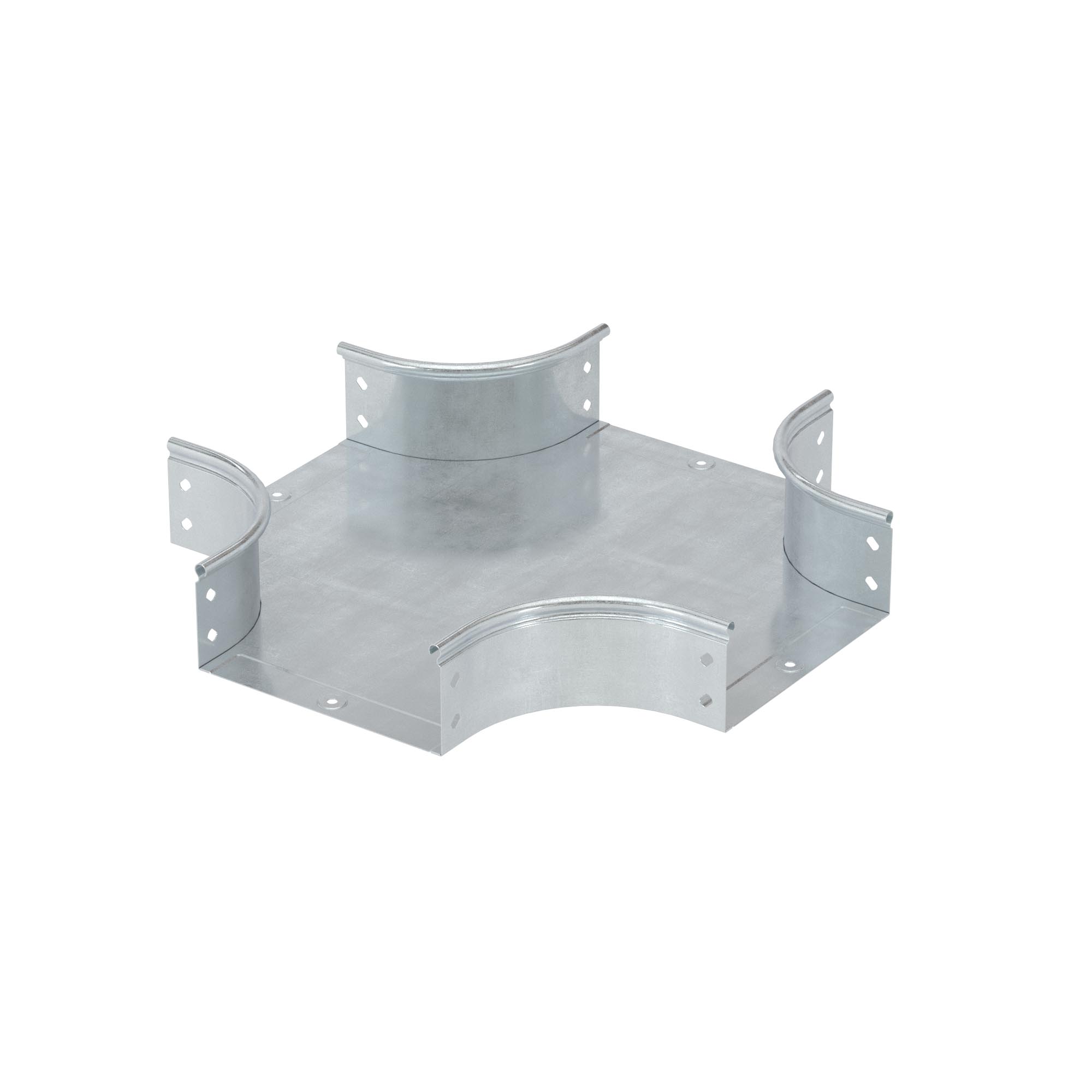 Изображение товара DKC Ответвитель DPX крестообразный 200х100 в комплекте с крепежными элементами и соединительными пластинами, необходимыми для монтажа