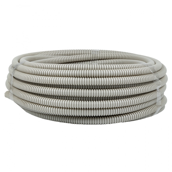 Изображение товара EKF PROxima Труба гофр. ПВХ Plast с зондом d16мм (25м.).