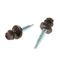 Изображение товара Tech-Krep Саморез КР св. 4,8х35 RAL-8017 (шокол. корич.) (250 шт) - ведро