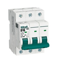 Изображение товара Dekraft Автоматический выключатель 3P 16А х-ка D 6кА ВА-103M