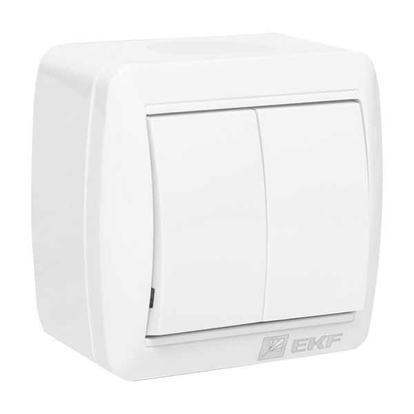 Изображение товара EKF PROxima Владивосток Выключатель 2-кл. 10А IP54 сер..