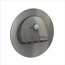 Изображение товара Zamel Светильник RUBI Сталь/Тепл.бел. в монт.коробку, 230V AC с датчиком движения