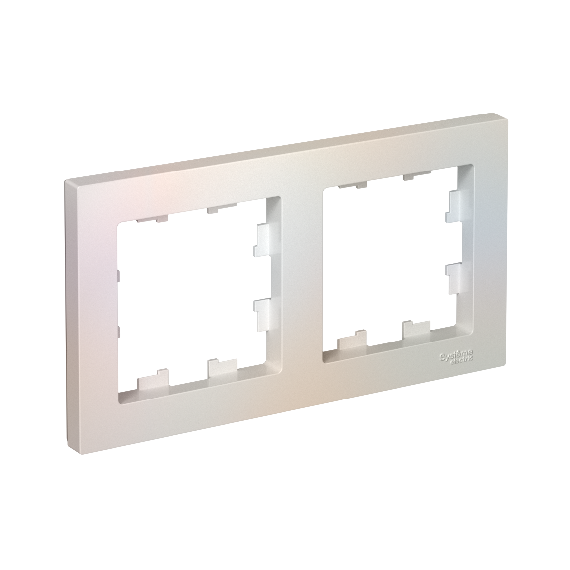 Изображение товара AtlasDesign Жемчуг Рамка 2-ая, универсальная — белая