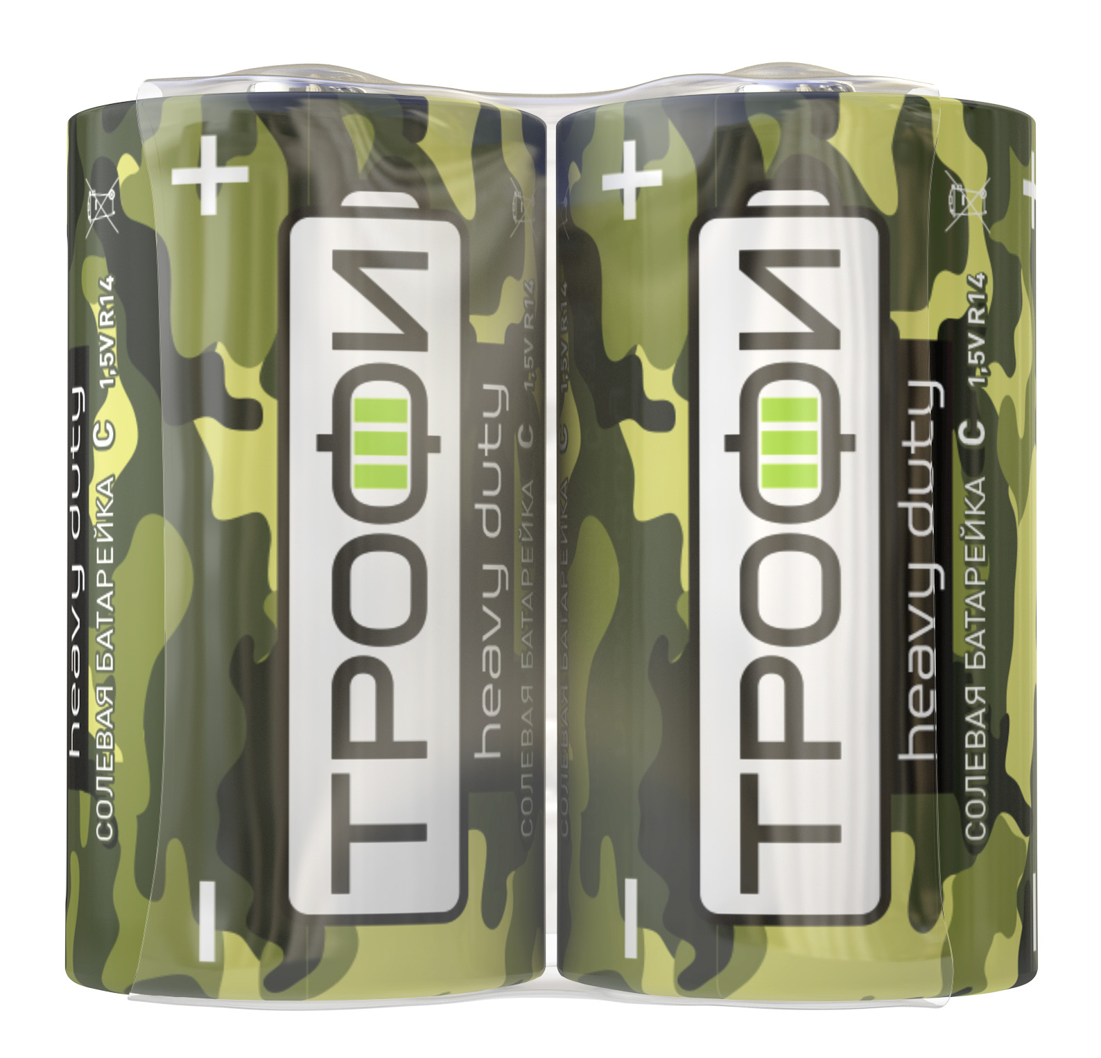 Изображение товара ЭРА Элемент питания  Трофи R14-2S Классика