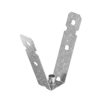 Изображение товара OSTEC Крепление к потолку и профнастилу 120 мм М8, толщ. 1,5 мм, Сендзимир цинк