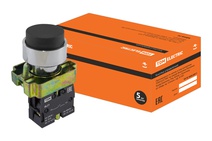 Изображение товара TDM Кнопка BL21 без подсветки черный 1з Изображение товара TDM Кнопка BL21 без подсветки черный 1з