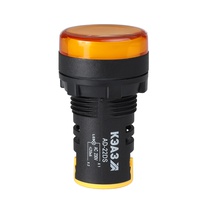 Изображение товара КЭАЗ Лампа AD22DS(LED) матрица D22мм желтый 24В AC/DC.