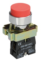 Изображение товара IEK LAY5 Кнопка управления LAY5-BL42 без подсветки красная 1р