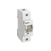 Изображение товара EKF Автоматический выключатель ВА 47-125 1P 20А (C) 15кА PROXIMA