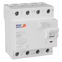 Изображение товара КЭАЗ ВДТ без защиты от сверхтоков OptiDin DM63-4225-A-4,5-УХЛ4 (4P, 25, 30mA).