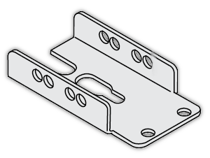 Изображение товара Уголок для шин сверху/снизу шкафа (8 шт) ABB