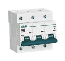 Изображение товара Dekraft Автоматический выключатель 3Р 80А х-ка С ВА-201 10кА