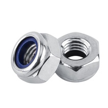 Изображение товара Tech-Krep Гайка DIN985 самоконтрящаяся оцинк. М6 (200 шт) - коробка с ок.