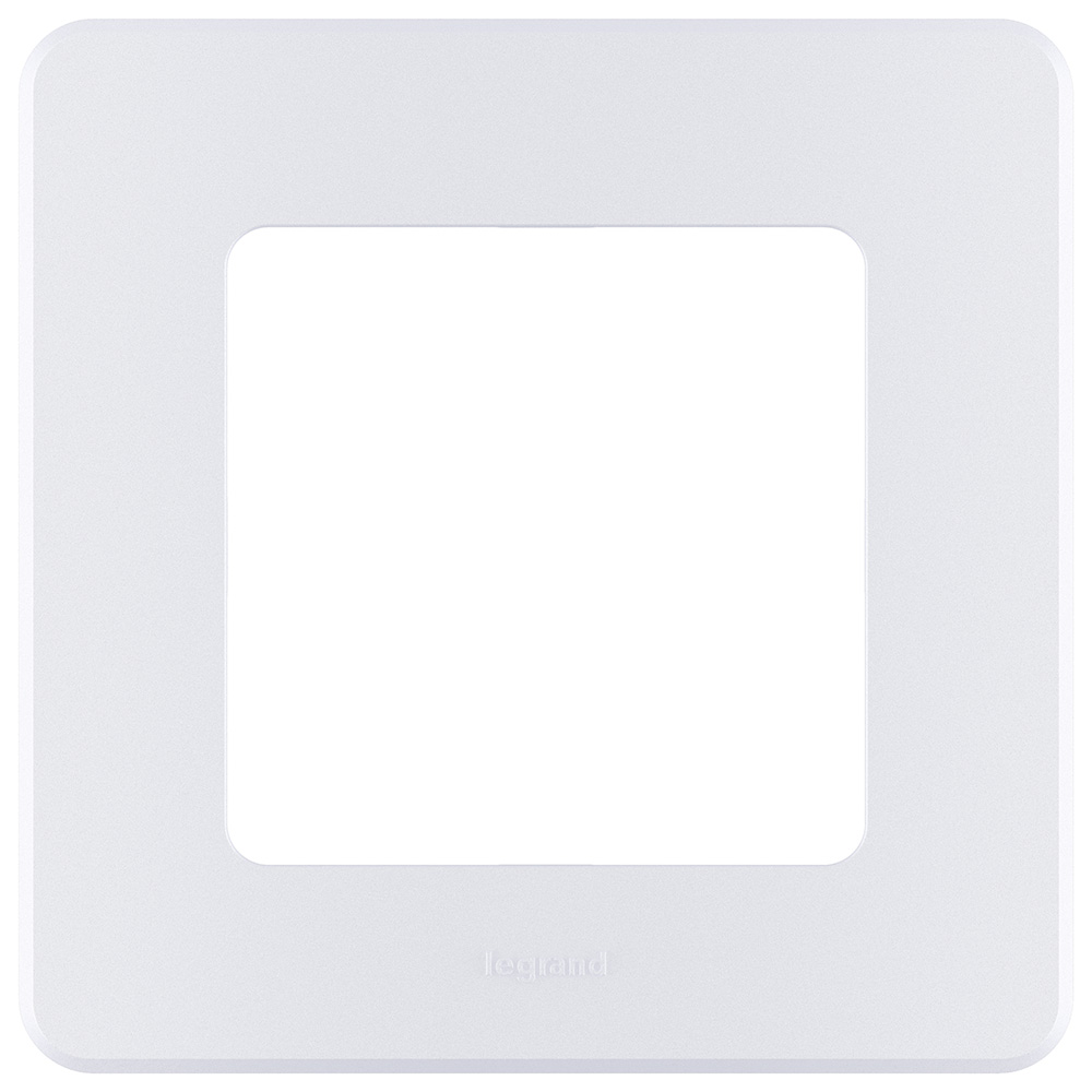 Изображение товара Рамка Legrand Inspiria Жемчуг 1 пост — горизонтальная/вертикальная установка