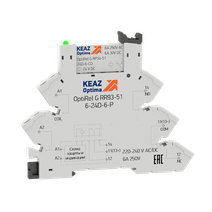 Изображение товара КЭАЗ Релейный модуль OptiRel G RM38-61-24D-6-P-CO.