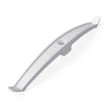 Изображение товара Промрукав Держатель кабеля двусторонний для прямого монтажа белый (20шт/120шт уп/кор)