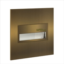 Изображение товара Zamel Светильник SONA Золото/Хол.бел. в монт.коробку, с квадратной рамкой 14V DC