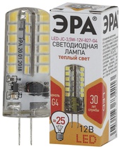 Изображение товара ЭРА Лампа светодиодная STD LED JC-3,5W-12V-827-G4 3,5Вт капсула теплый белый свет G4