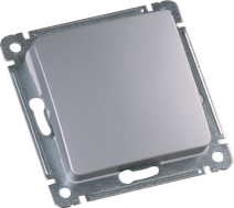 Изображение товара Hegel Мастер внутр Серебро ВС10-411-06 Выключатель 1-клавишный, механизм