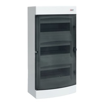 Изображение товара EKF Unix Щит распределительный навесной "Unix" прозрачная дверь 3х12 модулей IP40 EKF.