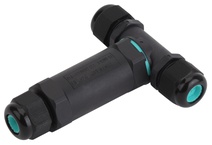 Изображение товара ЭРА Коннектор NO-224-20 кабельный T-образный IP68 3-Pin