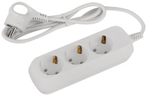 Изображение товара ЭРА Удлинитель электрический UDL-10-315-E Greenline 3 розетки с заземлением 1,5м ПВС 3x0.75мм2