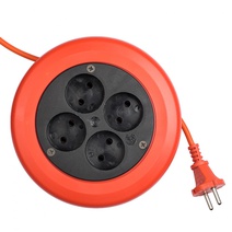 Изображение товара EKF PROxima Удлинитель-рулетка 4*5 м без заземления ПВС 2*0,75 10А/2,3кВт.