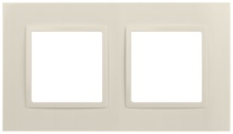 Изображение товара ЭРА Рамка для розеток и выключателей Elegance 14-5012-02 Classic, на 2 поста, слоновая кость