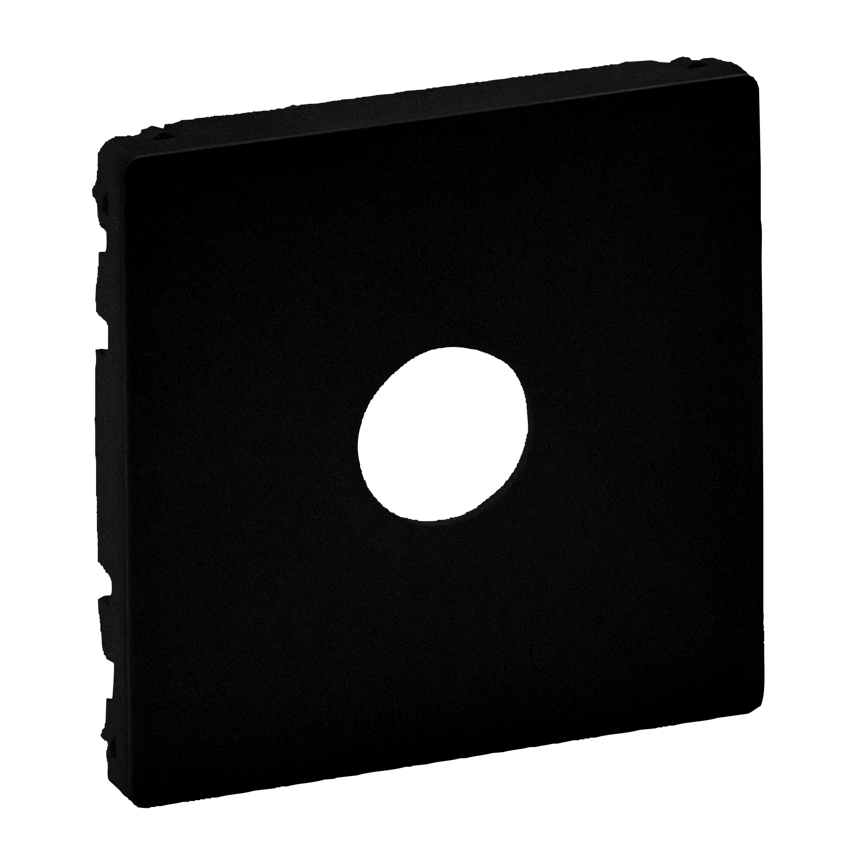 Изображение товара Legrand Valena LIFE Black. Лицевая панель для розеток ТВ. Антрацит..