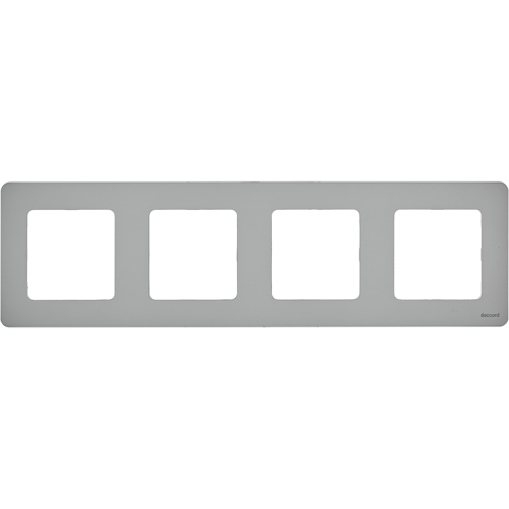 Изображение товара Legrand/Daccord INSPIRIA Алюминий Рамка - 4 поста.