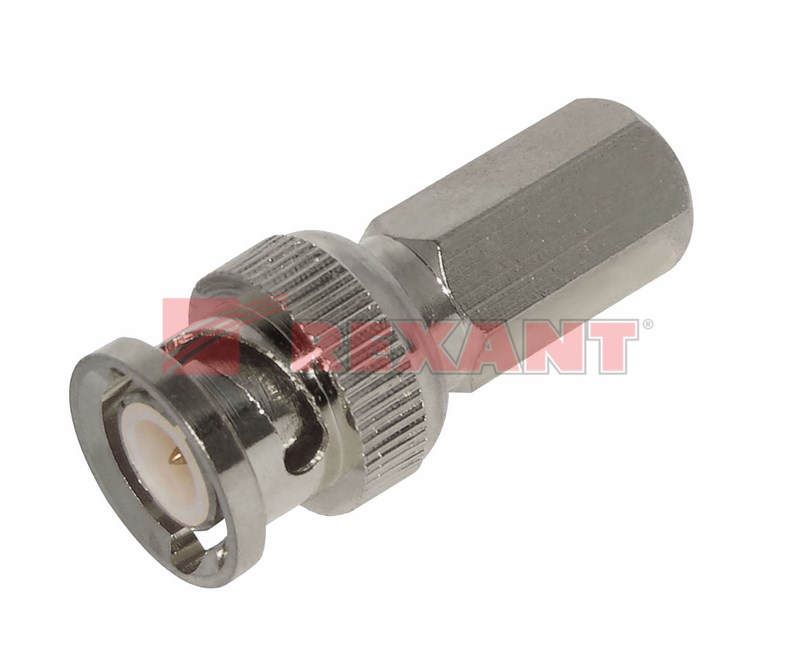 Изображение товара REXANT Разъем штекер BNC RG-6 накрутка.