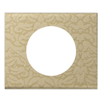 Изображение товара Legrand Celiane Текстиль орнамент Рамка 1 пост (2 модуля).