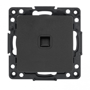 Изображение товара EKF PROxima Стокгольм Черный Розетка RJ-11. Изображение товара EKF PROxima Стокгольм Черный Розетка RJ-11.