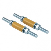 Изображение товара EKF PROxima Втулочный изолятор Д=50 мм со шпилькой и крепежом (2 шт).