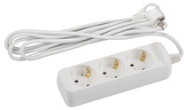 Изображение товара ЭРА Удлинитель электрический U-3e-5m-3x1,5 с заземлением 3 розетки 5м ПВС 3x1,5мм2 16А
