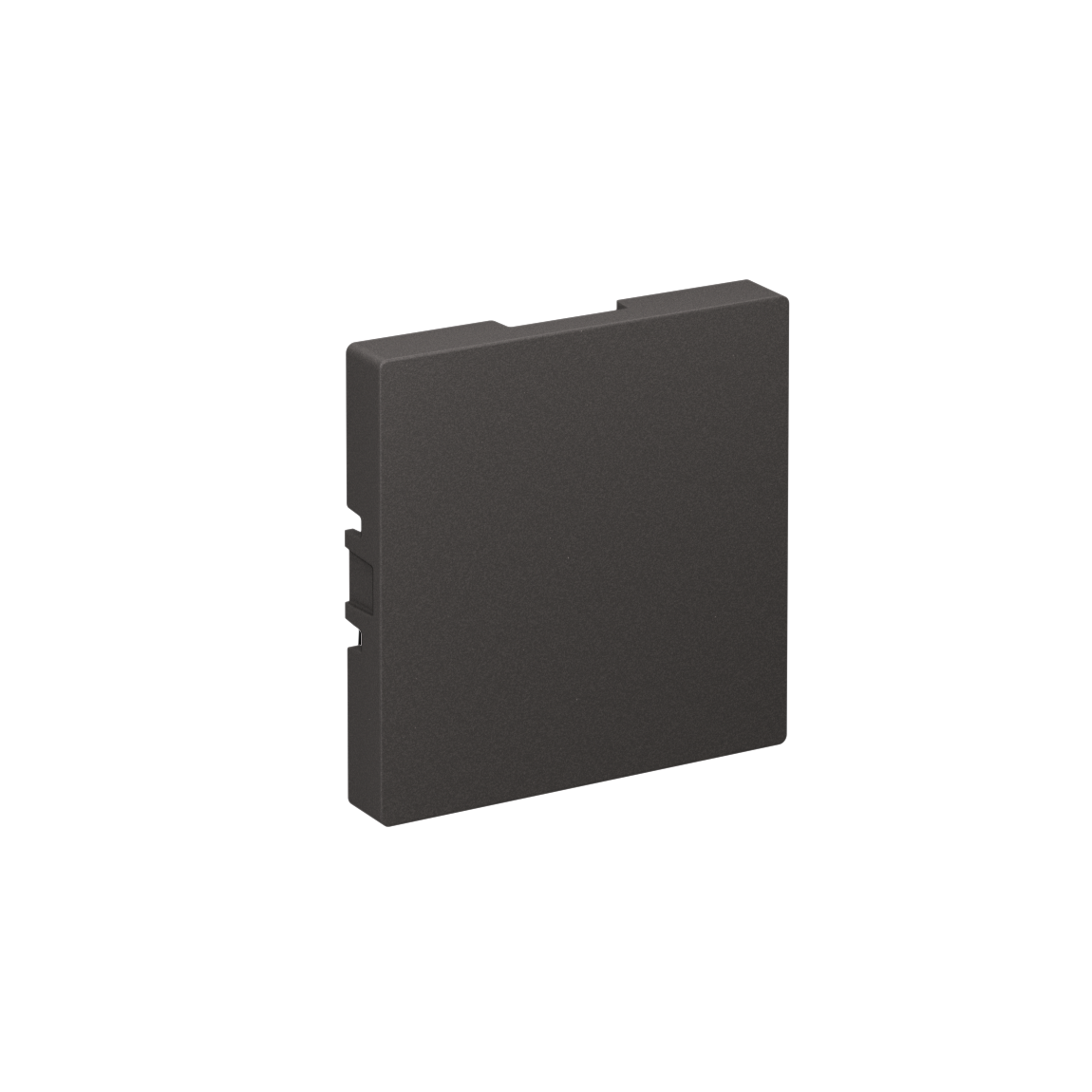 Изображение товара Systeme Electric AtlasDesign Базальт Заглушка без суппорта для многопостовых рамок