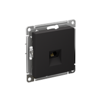 Изображение товара Systeme Electric AtlasDesign Карбон Розетка телефонная RJ11, механизм