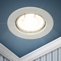 Изображение товара ЭРА Светильник встраиваемый штампованный ST1 SWH под лампу MR16 GU5.3 белый матовый