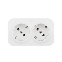 Изображение товара Legrand Quteo IP 20 Белый  Розеточный блок с предварительным подключением 2 x 2К+З без шторок - 16 A - 250 В~.