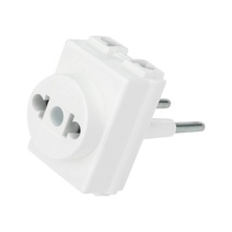 Изображение товара REXANT Переходник электрический "козья ножка" 220В, 10А.